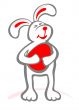 bunny and egg