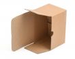 open cardboard box