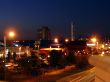 night time in the city