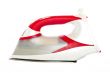Red electric iron