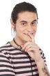 Young man thinking