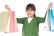 Girl with shopping bags