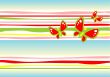 Strips and butterflies