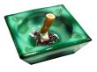 Cigarette in ashtray