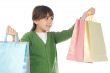 Girl with shopping bags