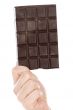 Hand whit chocolate
