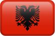 Albanian Flag Button