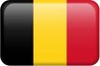Belgian Flag Button