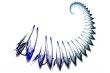Spiral scorpion tail abstract
