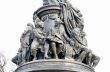 Pedestal of empress Ekaterina`s monument