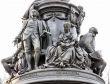Pedestal of empress Ekaterina`s monument