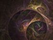 Abstract knotted fractal