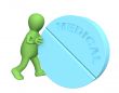 3d person - puppet, rolling the big tablet