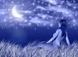 Woman in the night