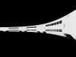 white train express isolated view