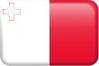 Malta Flag Button