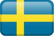 Sweden Flag Button