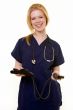 Happy young nurse