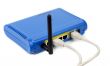 Blue Connected Router