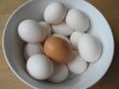 bowl of white and brown eggs