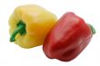 Red and yellow paprika