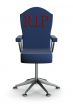 Office armchair on a white background. 3D image.