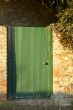 Green door
