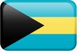 Bahamas Flag Button
