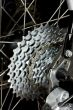 Rear MTB cassette with chain