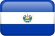 El Salvador Flag Button