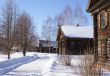 Old wooden house with rich fretwork