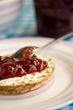 Toast with jelly
