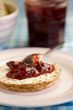 Toast with jelly