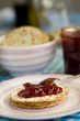 Toast with jelly