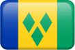 St. Vincent and the Grenadines Flag Button