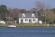 Seaside House and Sailboat