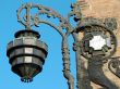 Ancient streetlamp from Bologna