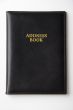 Black leather address book / directory