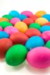 coloured easter eggs