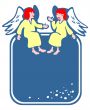 Two angels frame