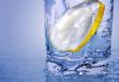 Cold Water With Lemon