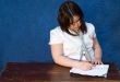 Girl Doing Homework