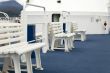 Benches at the boat