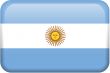 Argentina Flag Button