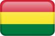 Bolivia Flag Button