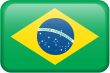 Brazil Flag Button