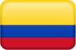 Colombia Flag Button