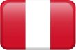 Peru Flag Button