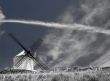Windmill in Black and White