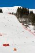 Alpine skiing piste